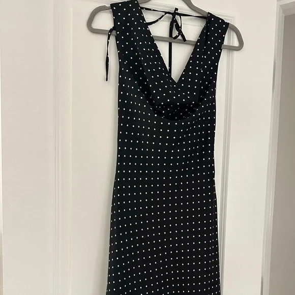 Role Model Maxi Dress - Black Polka Dot Peppermayo - Picture 2 of 8